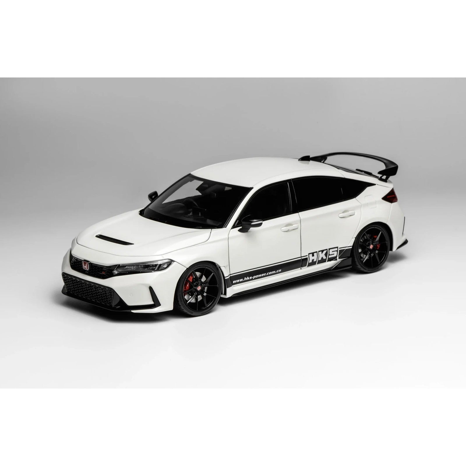 【新品即納】[MDL] 1/18 Honda Civic(シビック) TYPE R (FL5) HKS Livery(チャンピオンシップホワイト) 完成品 ミニカー(M85317) MOTORHELIX(モーターヘリックス)(20260226)
