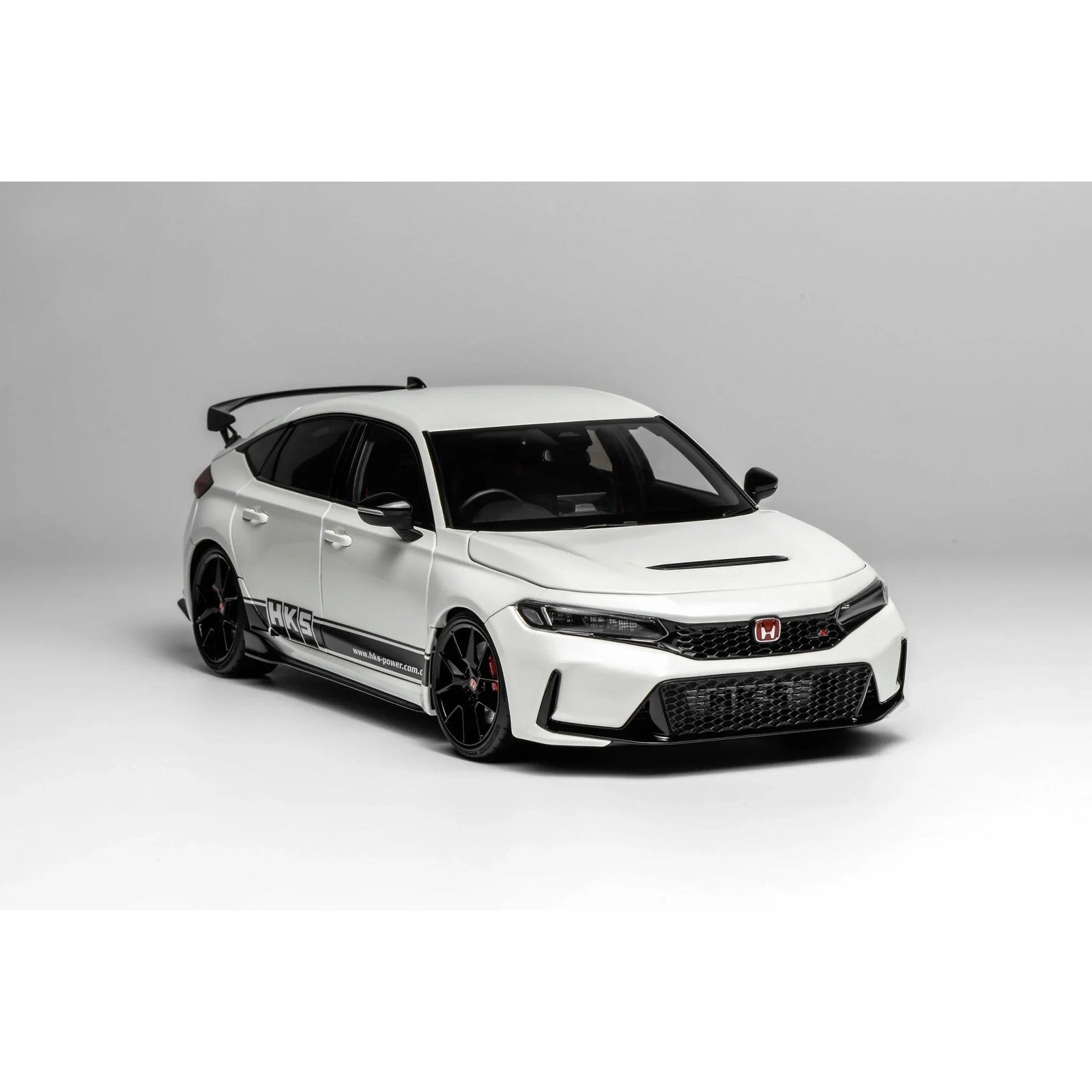 【新品即納】[MDL] 1/18 Honda Civic(シビック) TYPE R (FL5) HKS Livery(チャンピオンシップホワイト) 完成品 ミニカー(M85317) MOTORHELIX(モーターヘリックス)(20260226)