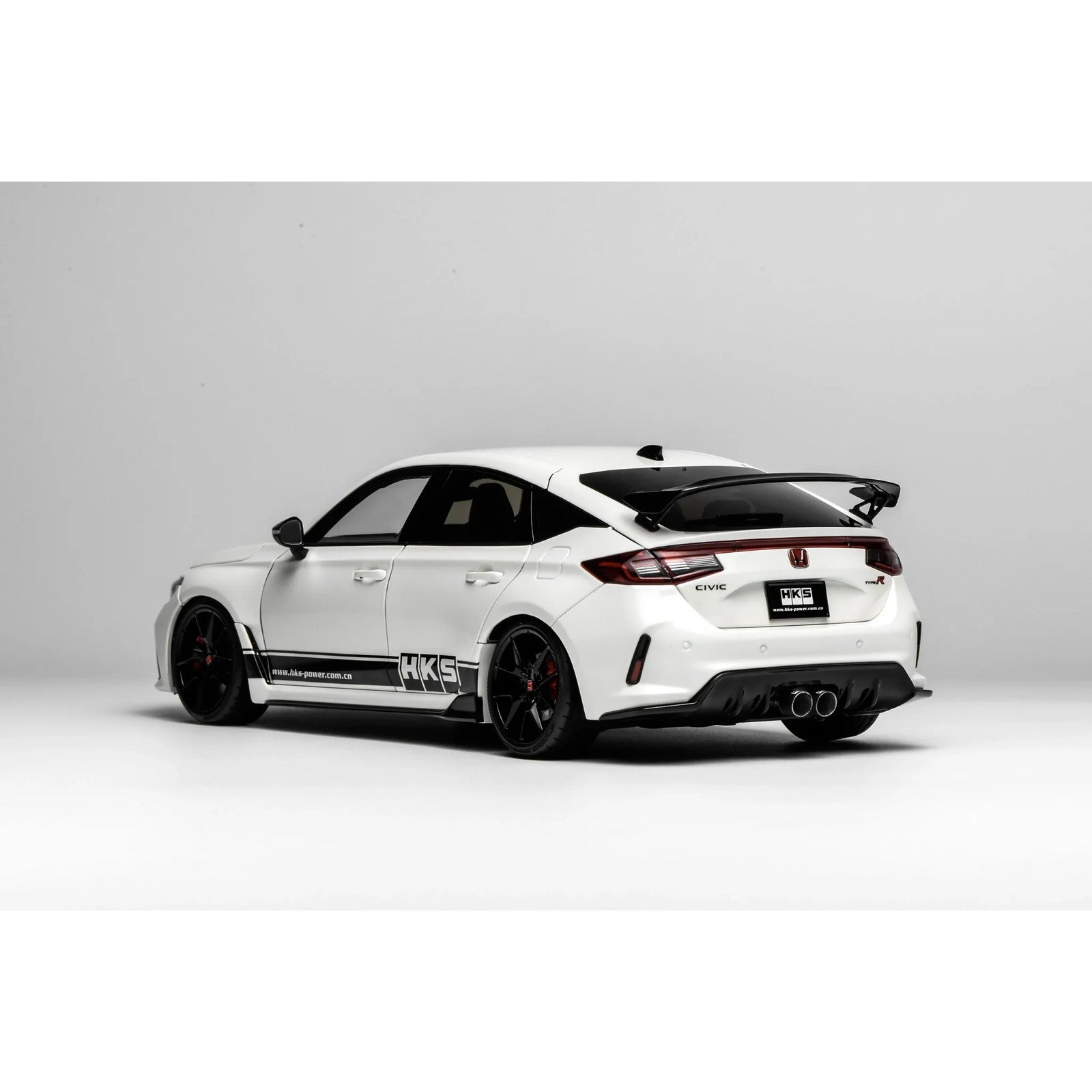 【新品即納】[MDL] 1/18 Honda Civic(シビック) TYPE R (FL5) HKS Livery(チャンピオンシップホワイト) 完成品 ミニカー(M85317) MOTORHELIX(モーターヘリックス)(20260226)