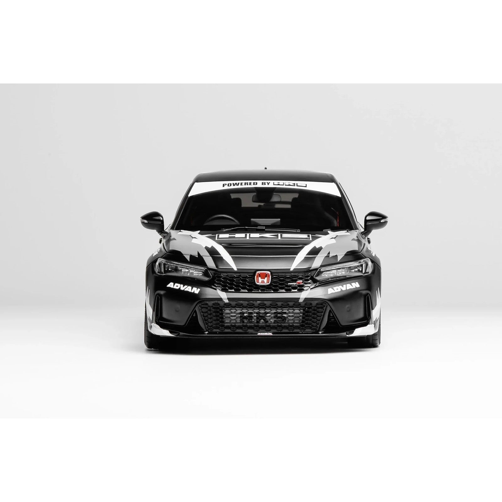 【新品即納】[MDL] 1/18 Honda Civic(シビック) TYPE R (FL5) HKS Livery(マットブラック) 完成品 ミニカー(M85318) MOTORHELIX(モーターヘリックス)(20260227)