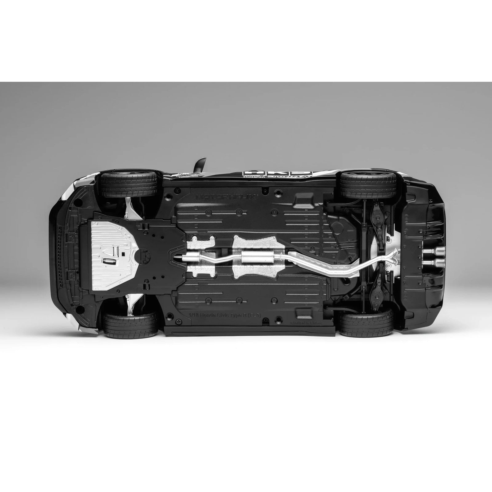 【新品即納】[MDL] 1/18 Honda Civic(シビック) TYPE R (FL5) HKS Livery(マットブラック) 完成品 ミニカー(M85318) MOTORHELIX(モーターヘリックス)(20260227)