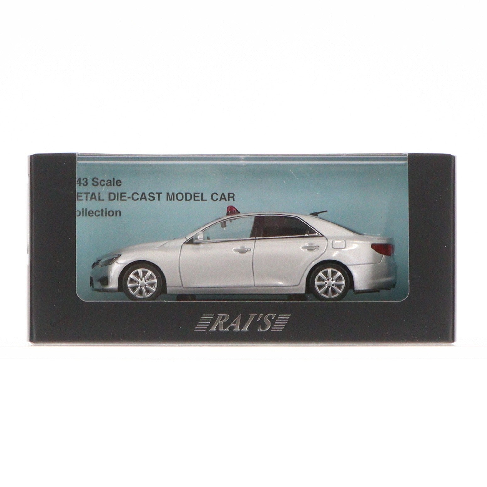 【中古即納】[MDL] 1/43 トヨタ マークX 250G GRX130 2014 警察本部刑事部機動捜査隊車両 完成品 ミニカー(H7431404) RAI'S(レイズ)(20160611)