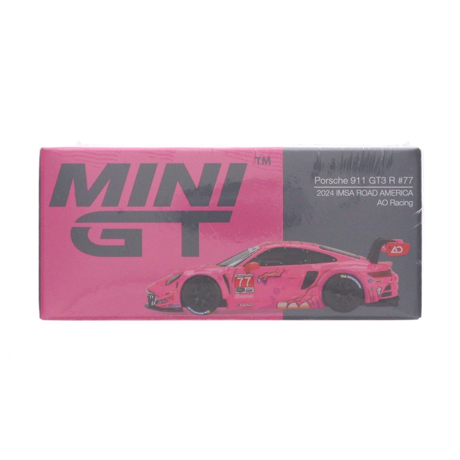 【中古即納】[MDL] ミニGTシリーズ 1/64 ポルシェ 911 GT3 R IMSA ロードアメリカ 2024 #77 AO Racing 完成品 ミニカー(MGT01052-L) TSM(トゥルースケールミニチュアズ)(20260130)