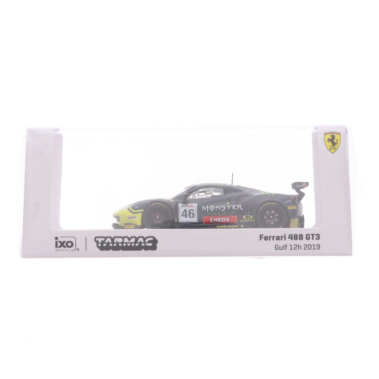 【中古即納】[MDL] 1/64 Ferrari(フェラーリ) 488 GT3 Gulf 12 Hours 2019 V.Rossi / A.Salucci / L.Marini 完成品 ミニカー(T64-072-19GUF46) Tarmac Works(ターマックワークス)(20250829)