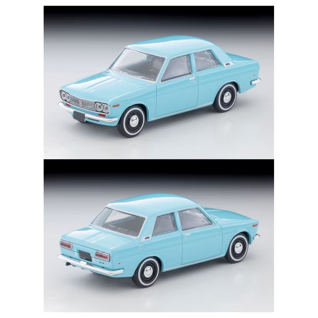 【予約安心出荷】[MDL] トミカリミテッドヴィンテージ LV-220a 1/64 ダットサン510 2ドアセダン 北米仕様(水色) 69年式 完成品 ミニカー(339427) TOMYTEC(トミーテック)(2026年7月)