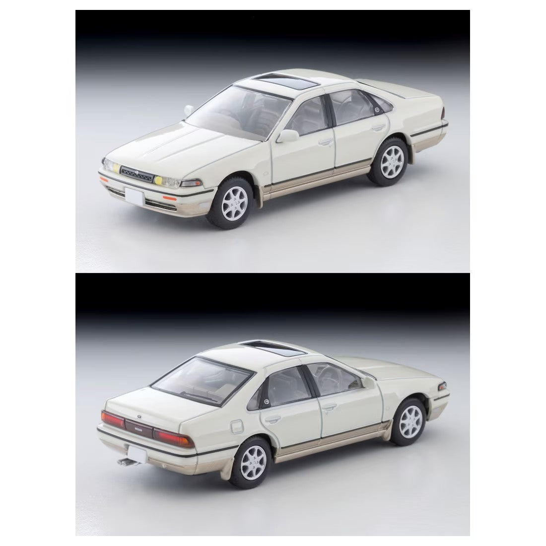 【予約安心出荷】[MDL] トミカリミテッドヴィンテージ NEO LV-N319c 1/64 日産 セフィーロ タウンライドSV (白/ベージュ) 91年式 完成品 ミニカー(339373) TOMYTEC(トミーテック)(2026年7月)