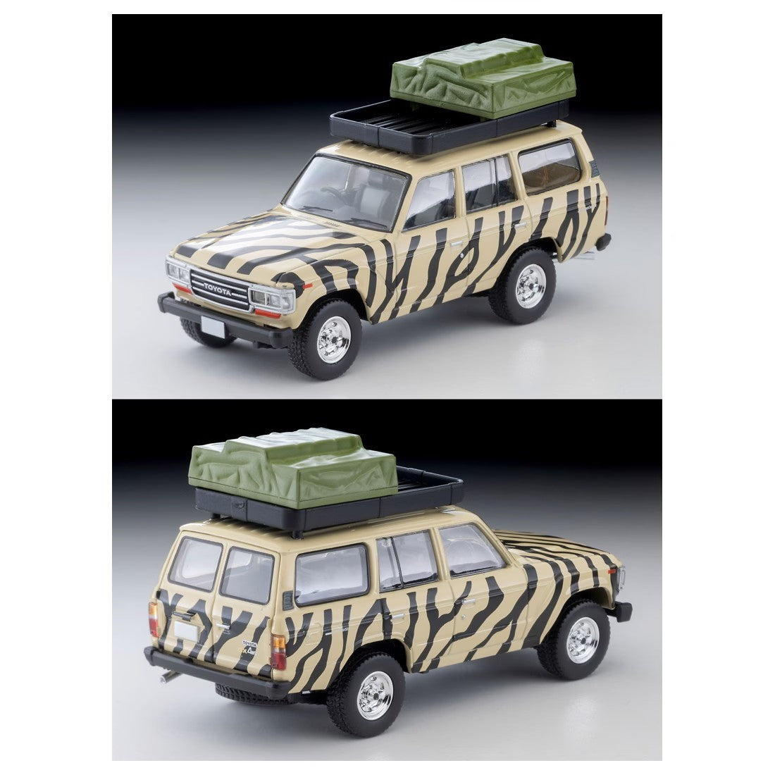 【予約安心出荷】[MDL] 海洋堂×トミカリミテッドヴィンテージ ジオコレ64 #カースナップ31a 1/64 サファリ3(トヨタ ランドクルーザー60付属) 完成品 ミニカー(336686) TOMYTEC(トミーテック)(2026年7月)