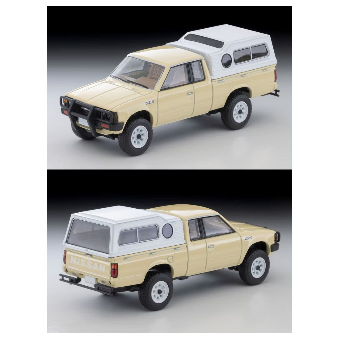 【予約安心出荷】[MDL] 海洋堂×トミカリミテッドヴィンテージ ジオコレ64 #カースナップ32a 1/64 サファリ4(ニッサン トラック 4×4 キングキャブ付属) 完成品 ミニカー(336693) TOMYTEC(トミーテック)(2026年7月)