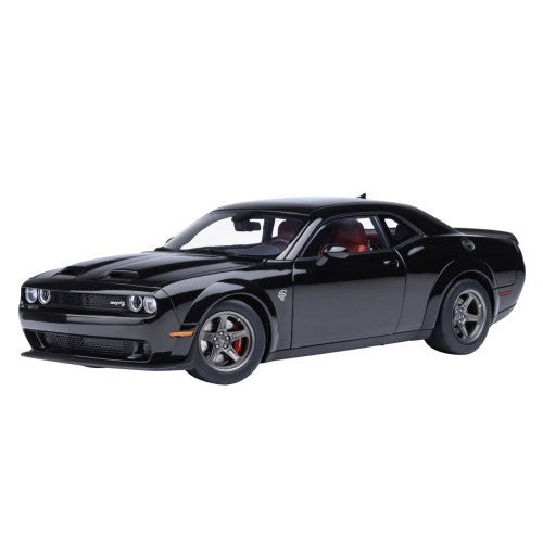 【予約安心出荷】[MDL] オートアート・コンポジットダイキャストモデル 1/18 ダッジ チャレンジャー SRT スーパー ストック 2023 (ブラック 『PITCH BLACK』) 完成品 ミニカー(71765) AUTOart(オートアート)(2026年3月)