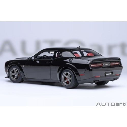 【新品即納】[MDL] オートアート・コンポジットダイキャストモデル 1/18 ダッジ チャレンジャー SRT スーパー ストック 2023 (ブラック 『PITCH BLACK』) 完成品 ミニカー(71765) AUTOart(オートアート)(20260331)