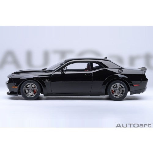 【新品即納】[MDL] オートアート・コンポジットダイキャストモデル 1/18 ダッジ チャレンジャー SRT スーパー ストック 2023 (ブラック 『PITCH BLACK』) 完成品 ミニカー(71765) AUTOart(オートアート)(20260331)
