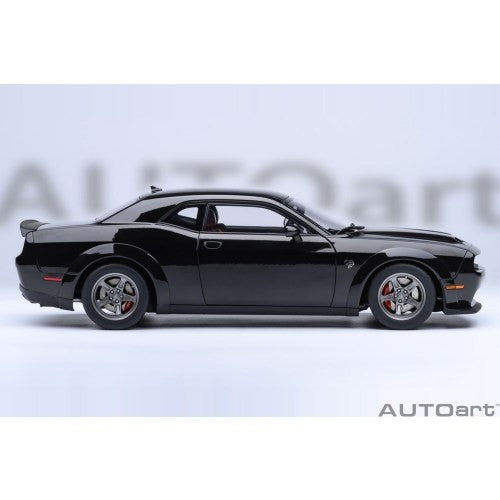 【新品即納】[MDL] オートアート・コンポジットダイキャストモデル 1/18 ダッジ チャレンジャー SRT スーパー ストック 2023 (ブラック 『PITCH BLACK』) 完成品 ミニカー(71765) AUTOart(オートアート)(20260331)