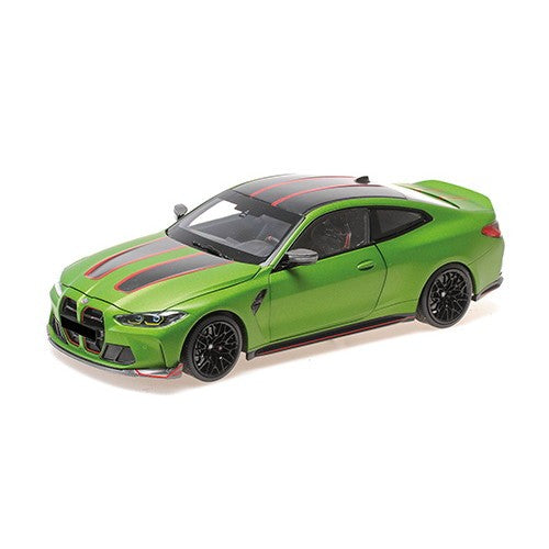 【予約安心出荷】[MDL] MINICHAMPS(ミニチャンプス) 1/18 BMW M4 CSL 2023 マットグリーンメタリック 完成品 ミニカー(110023020) Paul's Model Art(ポールズ・モデルアート)(2026年3月)