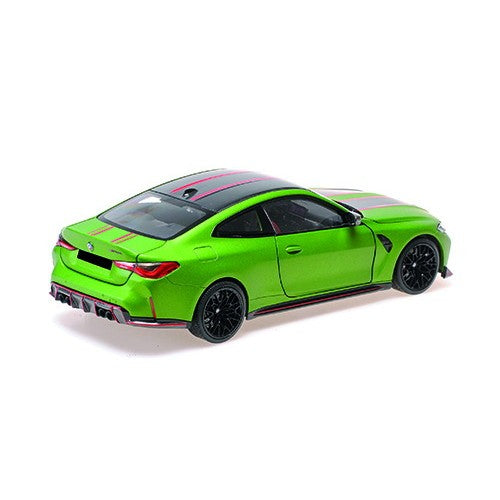 【予約安心出荷】[MDL] MINICHAMPS(ミニチャンプス) 1/18 BMW M4 CSL 2023 マットグリーンメタリック 完成品 ミニカー(110023020) Paul's Model Art(ポールズ・モデルアート)(2026年3月)
