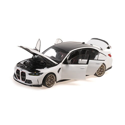 【予約安心出荷】[MDL] MINICHAMPS(ミニチャンプス) 1/18 BMW M3 CS 2023 ホワイト 完成品 ミニカー(110023500) Paul's Model Art(ポールズ・モデルアート)(2026年3月)