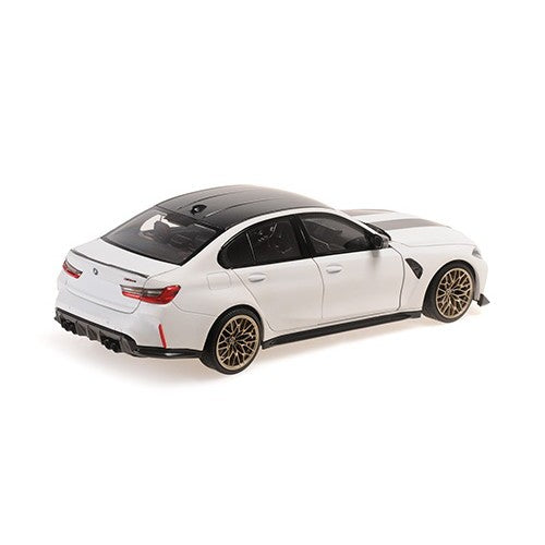 【予約安心出荷】[MDL] MINICHAMPS(ミニチャンプス) 1/18 BMW M3 CS 2023 ホワイト 完成品 ミニカー(110023500) Paul's Model Art(ポールズ・モデルアート)(2026年3月)
