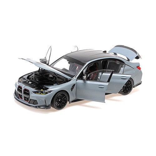 【予約安心出荷】[MDL] MINICHAMPS(ミニチャンプス) 1/18 BMW M3 CS 2023 グレーメタリック 完成品 ミニカー(110023501) Paul's Model Art(ポールズ・モデルアート)(2026年3月)