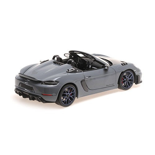 【予約安心出荷】[MDL] MINICHAMPS(ミニチャンプス) 1/18 ポルシェ スパイダー RS 2024 グレー/ヴァイザッハパッケージ 完成品 ミニカー(110063130) Paul's Model Art(ポールズ・モデルアート)(2026年3月)