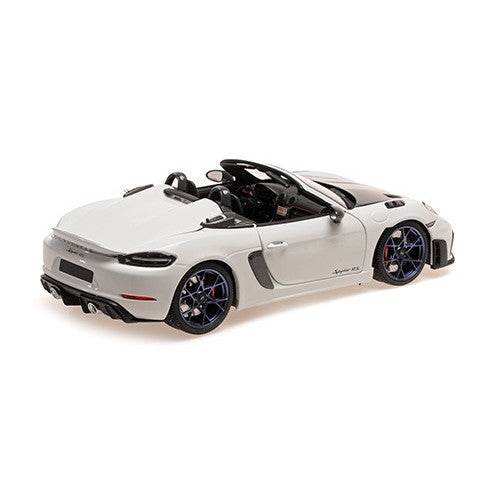 【予約安心出荷】[MDL] MINICHAMPS(ミニチャンプス) 1/18 ポルシェ スパイダー RS 2024 ホワイト/ヴァイザッハパッケージ 完成品 ミニカー(110063131) Paul's Model Art(ポールズ・モデルアート)(2026年3月)