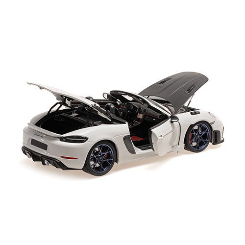 【予約安心出荷】[MDL] MINICHAMPS(ミニチャンプス) 1/18 ポルシェ スパイダー RS 2024 ホワイト/ヴァイザッハパッケージ 完成品 ミニカー(110063131) Paul's Model Art(ポールズ・モデルアート)(2026年3月)