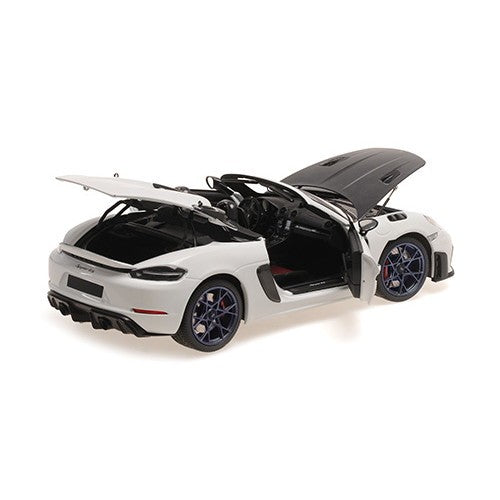 【予約安心出荷】[MDL] MINICHAMPS(ミニチャンプス) 1/18 ポルシェ スパイダー RS 2024 ホワイト/ヴァイザッハパッケージ 完成品 ミニカー(110063131) Paul's Model Art(ポールズ・モデルアート)(2026年3月)