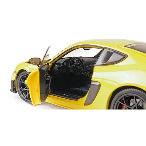 【予約安心出荷】[MDL] MINICHAMPS(ミニチャンプス) 1/18 ポルシェ ケイマン GT4 RS 2024 イエロー/ヴァイザッハパッケージ 完成品 ミニカー(110062124) Paul's Model Art(ポールズ・モデルアート)(2026年3月)