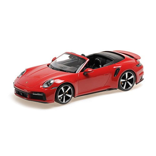 【予約安心出荷】[MDL] MINICHAMPS(ミニチャンプス) 1/18 ポルシェ 911(992) ターボ S カブリオレ 2020 レッド 完成品 ミニカー(155069084) Paul's Model Art(ポールズ・モデルアート)(2026年3月)