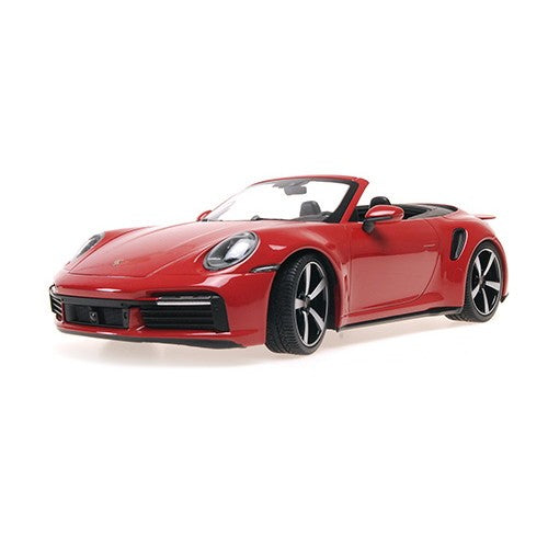 【予約安心出荷】[MDL] MINICHAMPS(ミニチャンプス) 1/18 ポルシェ 911(992) ターボ S カブリオレ 2020 レッド 完成品 ミニカー(155069084) Paul's Model Art(ポールズ・モデルアート)(2026年3月)