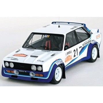 【予約安心出荷】[MDL] 1/43 フィアット 131 アバルト 1977年 ラリーサンレモ #21 Livio Lorenzelli/Franco Collorafi 完成品 ミニカー(RRit21) Trofeu(トロフュー)(2026年3月)
