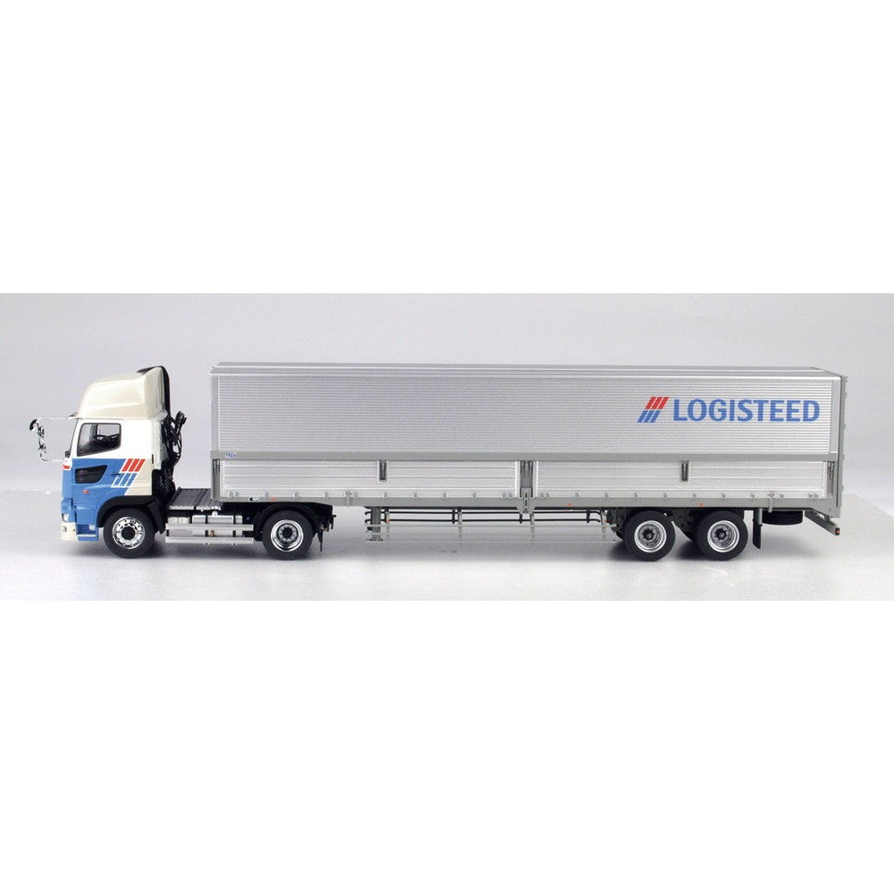 【予約安心出荷】[MDL] (再販) 1/50 日野プロフィアSH 4×2 トラクタ & 日本トレクス ウイングトレーラ ロジスティード仕様 現行モデル 完成品 ミニカー(NPRFST-LS1) プラッツ(2026年3月)
