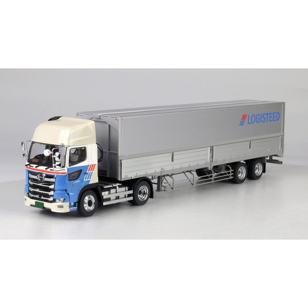 【新品即納】[MDL] (再販) 1/50 日野プロフィアSH 4×2 トラクタ & 日本トレクス ウイングトレーラ ロジスティード仕様 現行モデル 完成品 ミニカー(NPRFST-LS1) プラッツ(20260331)
