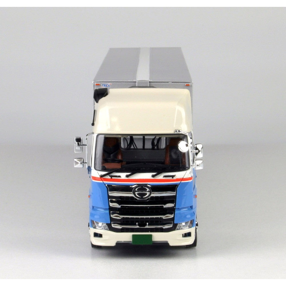 【新品即納】[MDL] (再販) 1/50 日野プロフィアSH 4×2 トラクタ & 日本トレクス ウイングトレーラ ロジスティード仕様 現行モデル 完成品 ミニカー(NPRFST-LS1) プラッツ(20260331)