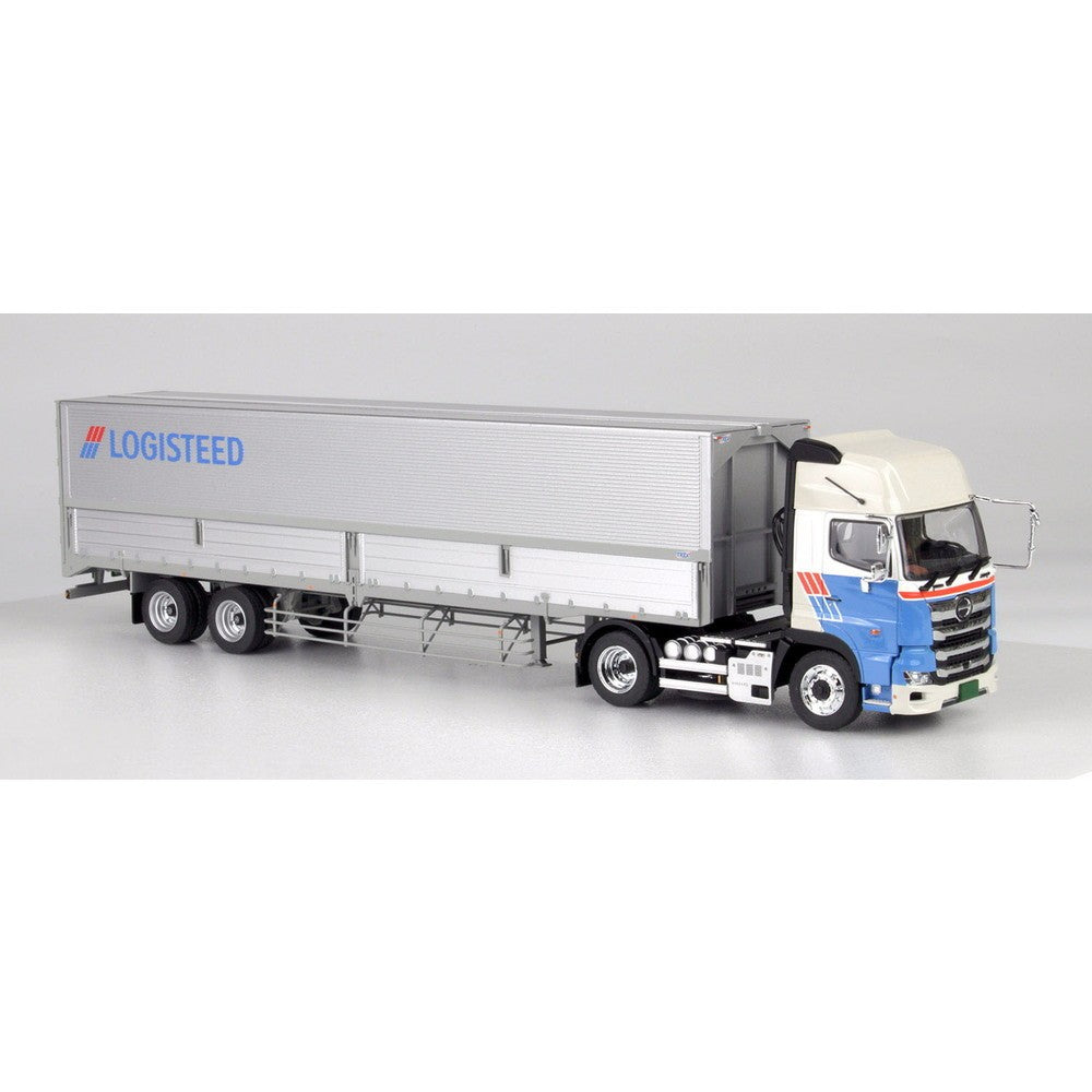 【新品即納】[MDL] (再販) 1/50 日野プロフィアSH 4×2 トラクタ & 日本トレクス ウイングトレーラ ロジスティード仕様 現行モデル 完成品 ミニカー(NPRFST-LS1) プラッツ(20260331)