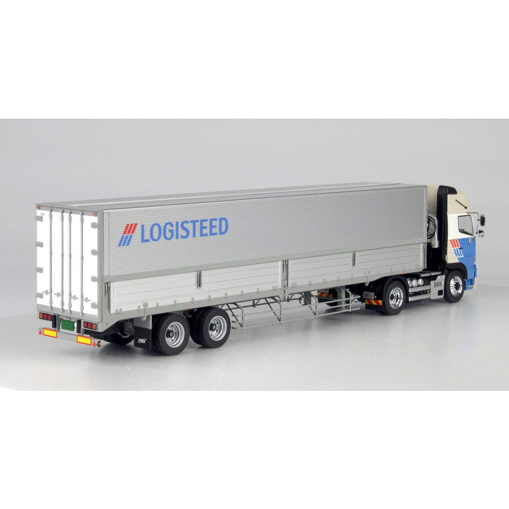 【新品即納】[MDL] (再販) 1/50 日野プロフィアSH 4×2 トラクタ & 日本トレクス ウイングトレーラ ロジスティード仕様 現行モデル 完成品 ミニカー(NPRFST-LS1) プラッツ(20260331)
