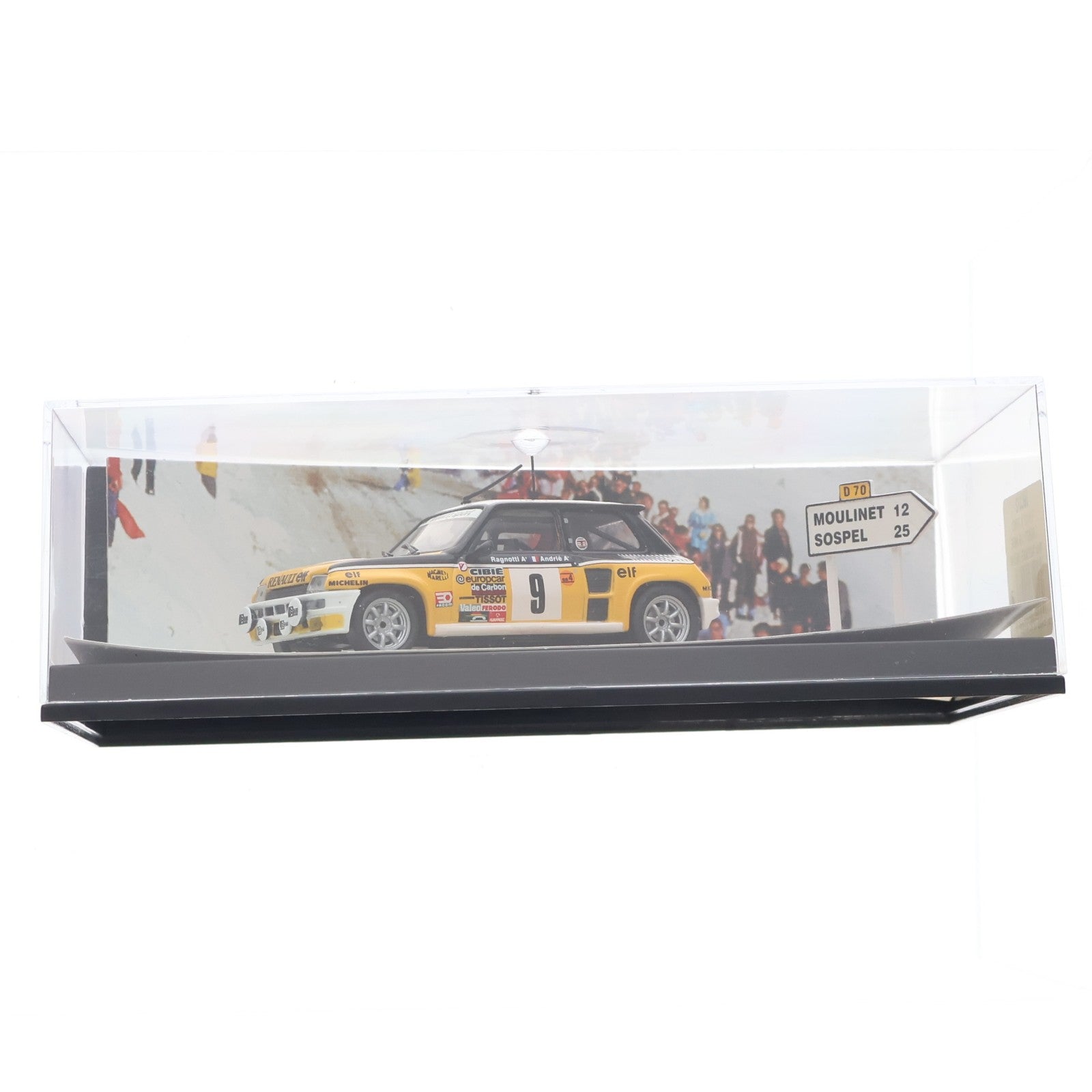 【中古即納】[MDL] 1/43 RENAULT 5 TURBO(ルノー 5 ターボ) J.RAGNOTTI/J-M.ANDRIE Winner RALLYE MONTE CARLO 1981(イエロー×ホワイト) 完成品 ミニカー(SMC012) SKID(スキッド)/VITESSE(ビテス)(19991231)