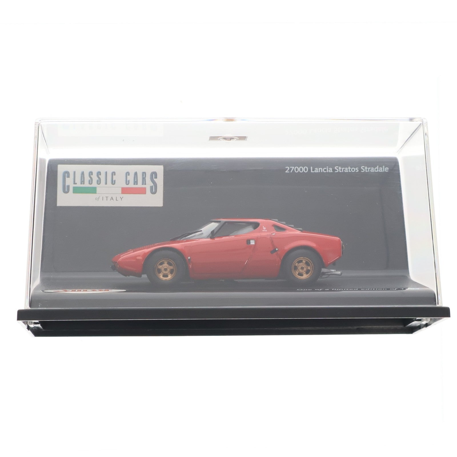 【中古即納】[MDL] 1/43 Lancia Stratos(ランチア・ストラトス) Stradale 完成品 ミニカー(27000) VITESSE(ビテス)(19991231)