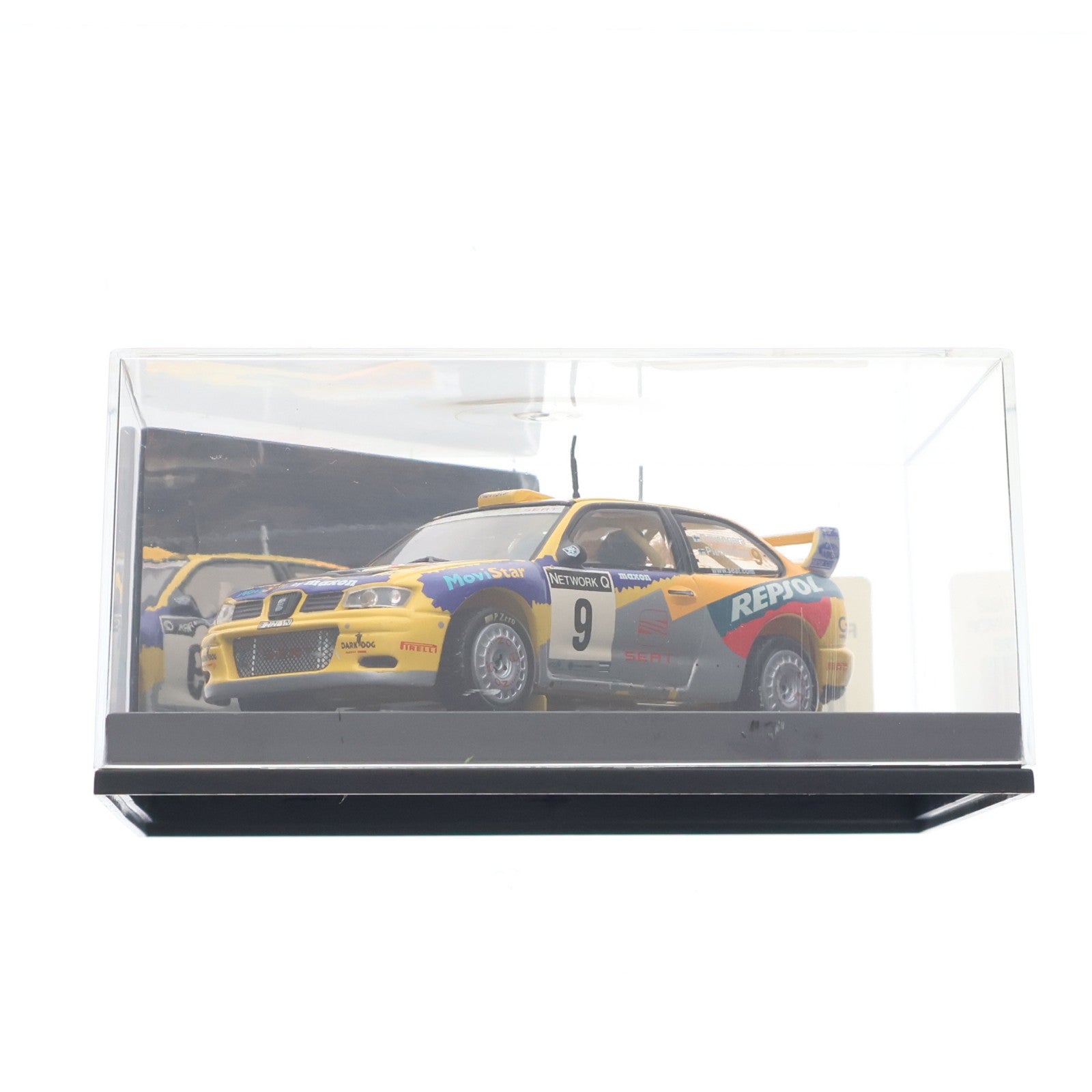 【中古即納】[MDL] 1/43 SEAT CORDOBA WRC E2 British Rally 1999 完成品 ミニカー(SKM102) VITESSE(ビテス)(19991231)