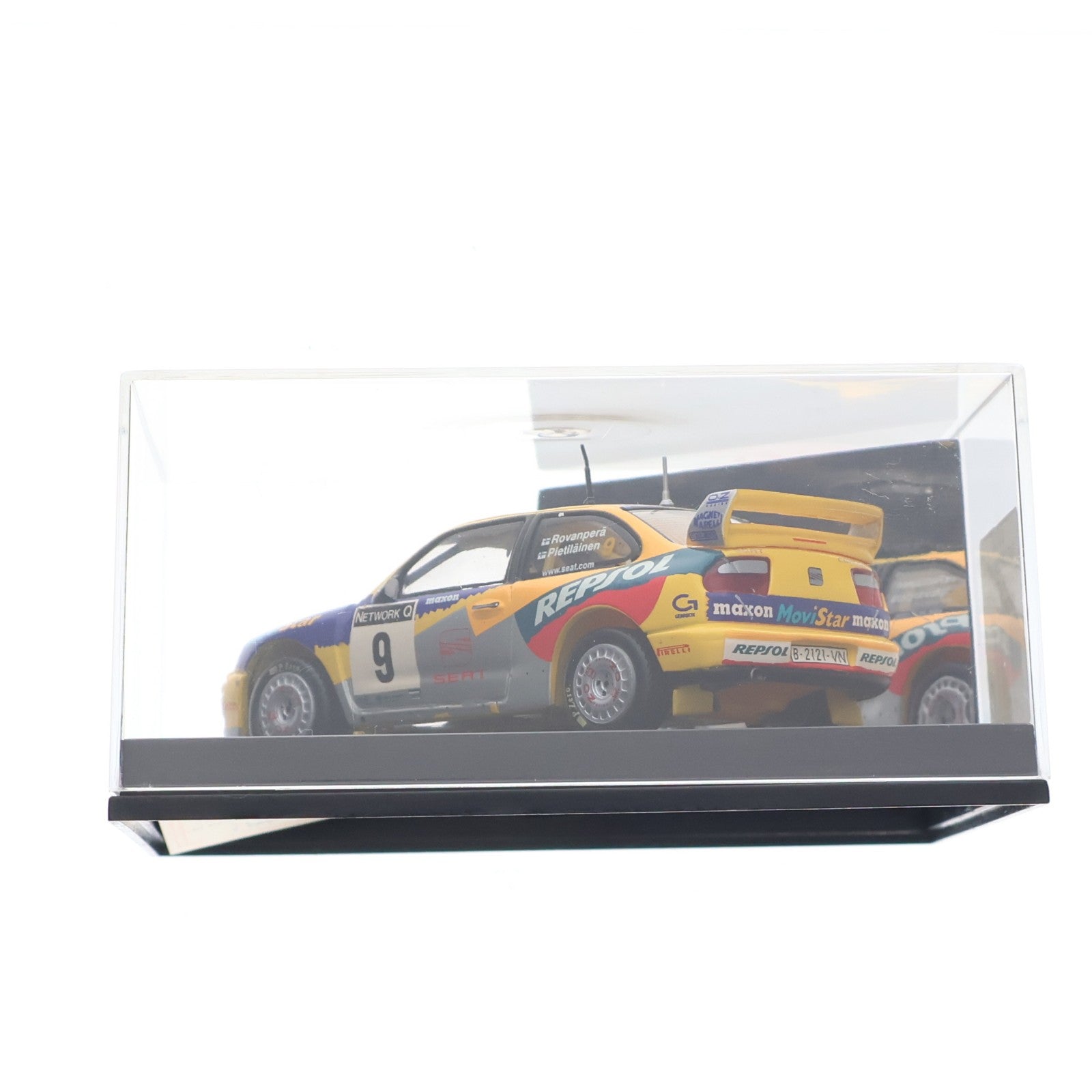 【中古即納】[MDL] 1/43 SEAT CORDOBA WRC E2 British Rally 1999 完成品 ミニカー(SKM102) VITESSE(ビテス)(19991231)