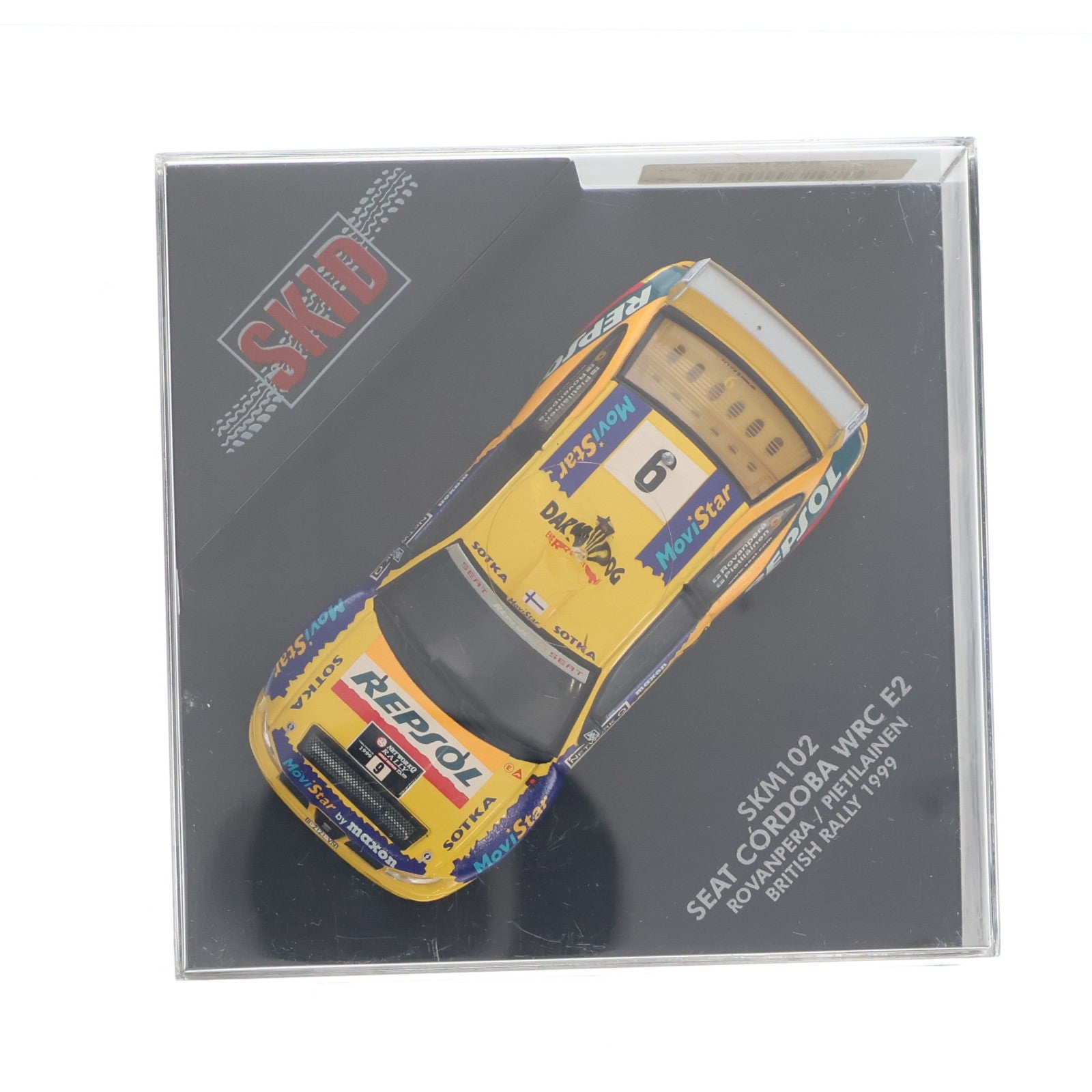 【中古即納】[MDL] 1/43 SEAT CORDOBA WRC E2 British Rally 1999 完成品 ミニカー(SKM102) VITESSE(ビテス)(19991231)