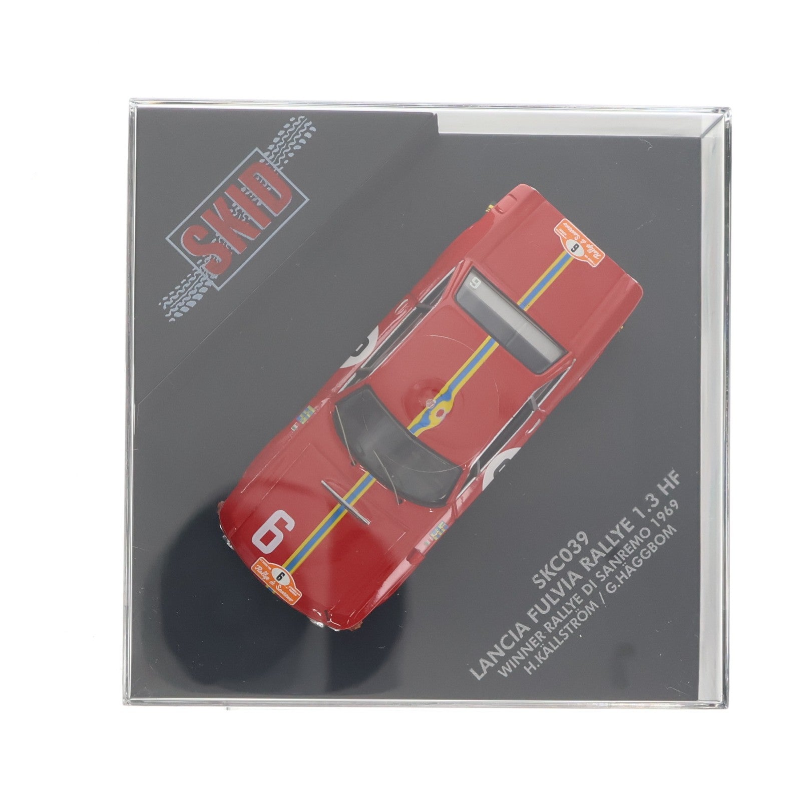 【中古即納】[MDL] 1/43 LANCIA FULVIA RALLYE 1.3 HF H.KALLSTROM/G.HAGGBON WINNER RALLYE SANREMO 1969 完成品 ミニカー(SKC039) VITESSE(ビテス)(19991231)