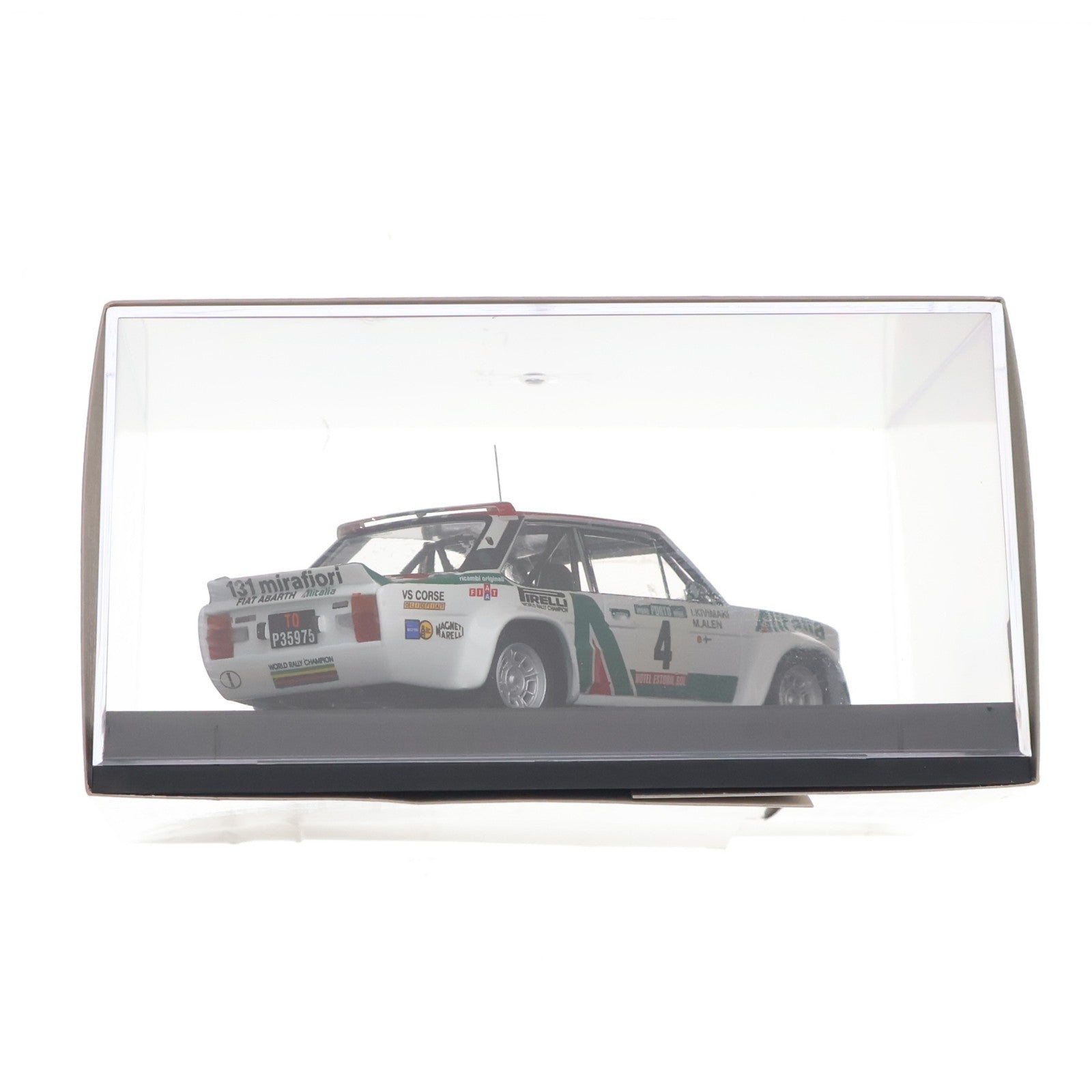 【中古即納】[MDL] 1/43 Fiat 131 Abarth 『Works Team』 1st. Portugal 1978 完成品 ミニカー(1406) Trofeu(トロフュー)(19991231)
