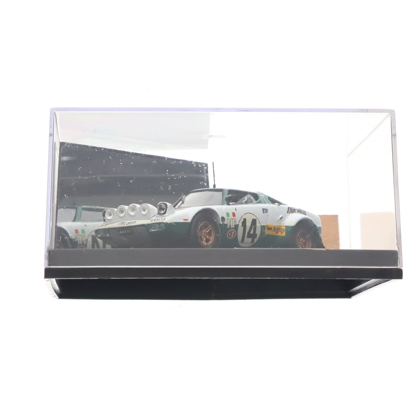【中古即納】[MDL] 1/43 LANCIA STRATOS 『ARITALIA』 WINNER RALLYE DE MONTECARLO 1975 HF #14 完成品 ミニカー(V081A) VITESSE(ビテス)(19991231)