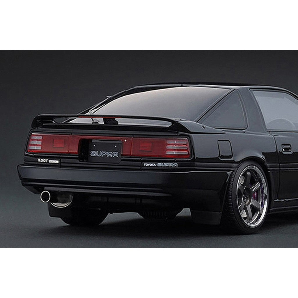 【予約安心出荷】[MDL] 1/18 Toyota Supra 3.0GT Turbo(トヨタ スープラ 3.0GT ターボ) LIMITED (MA70) Black 完成品 ミニカー(IG4107) ignition model(イグニッションモデル)(2026年10月)