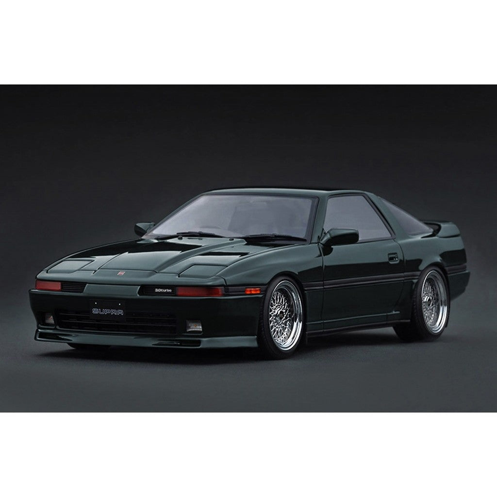 【予約安心出荷】[MDL] 1/18 Toyota Supra 3.0GT Turbo(トヨタ スープラ 3.0GT ターボ) LIMITED (MA70) Green Metallic 完成品 ミニカー(IG4110) ignition model(イグニッションモデル)(2026年11月)
