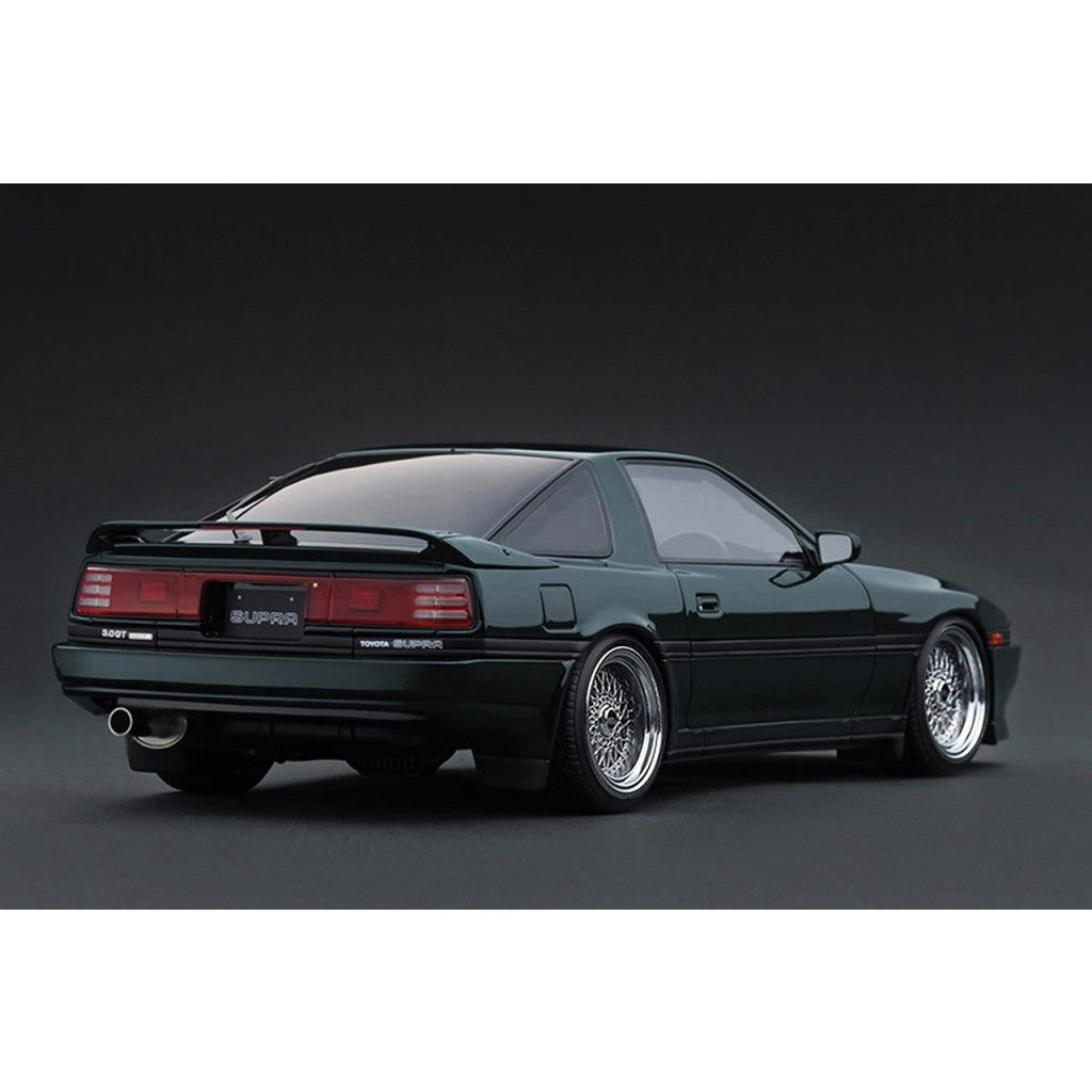 【予約安心出荷】[MDL] 1/18 Toyota Supra 3.0GT Turbo(トヨタ スープラ 3.0GT ターボ) LIMITED (MA70) Green Metallic 完成品 ミニカー(IG4110) ignition model(イグニッションモデル)(2026年11月)
