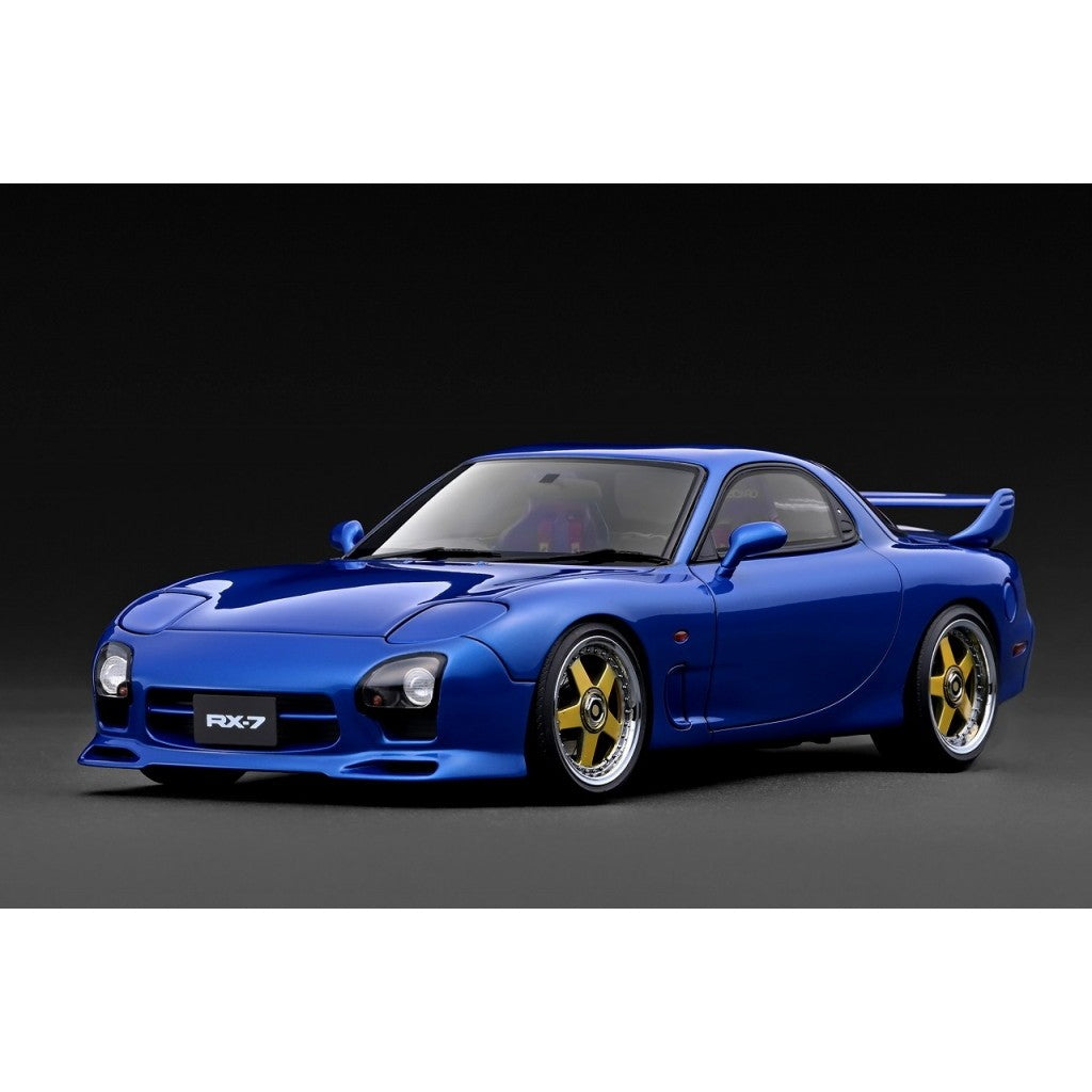 【予約安心出荷】[MDL] 1/18 Mazda RX-7 Mazda Speed A-spec (FD3S) Blue Metallic 完成品 ミニカー(IG3944) ignition model(イグニッションモデル)(2026年10月)