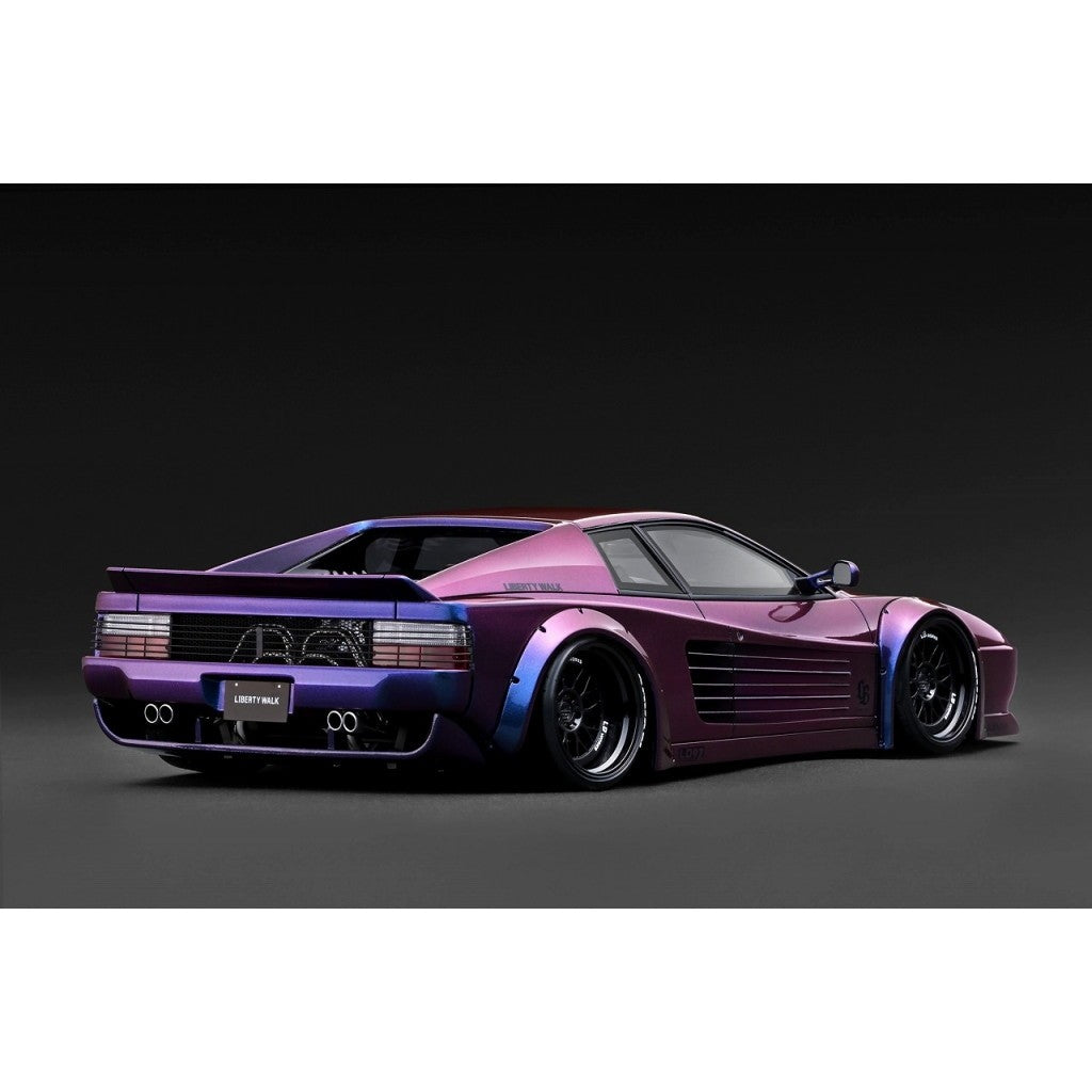 【予約安心出荷】[MDL] 1/18 LB-WORKS 512 Purple Metallic 完成品 ミニカー(IG3792) ignition model(イグニッションモデル)(2026年9月)