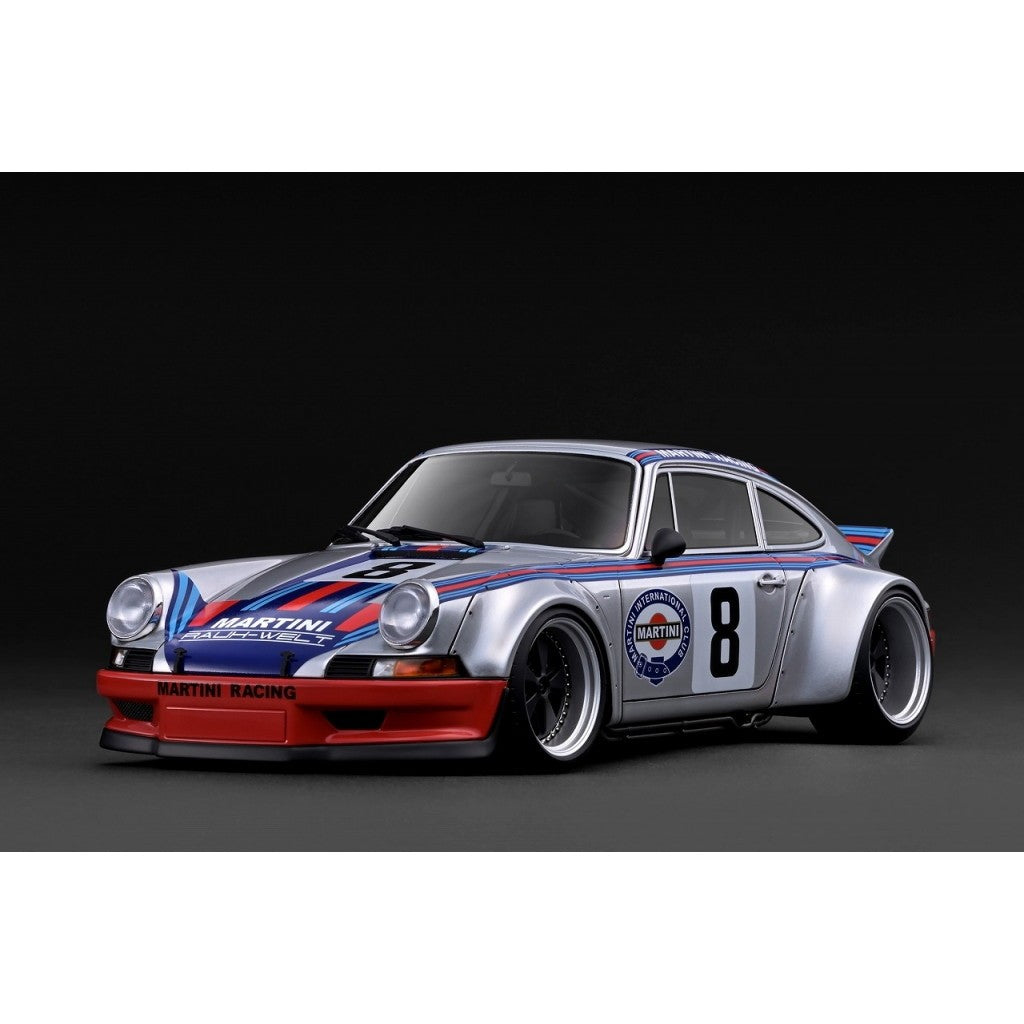 【予約安心出荷】[MDL] 1/18 RWB Backdate Silver / Orange 完成品 ミニカー(IG3879) ignition model(イグニッションモデル)(2026年9月)