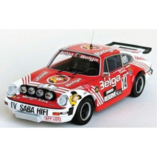 【予約安心出荷】[MDL] 1/43 ポルシェ911 カレラRS 1979年 イープルラリー 2位 #14 Hermes Delbar/Willy Lux 完成品 ミニカー(dsn363) Trofeu(トロフュー)(2026年4月)