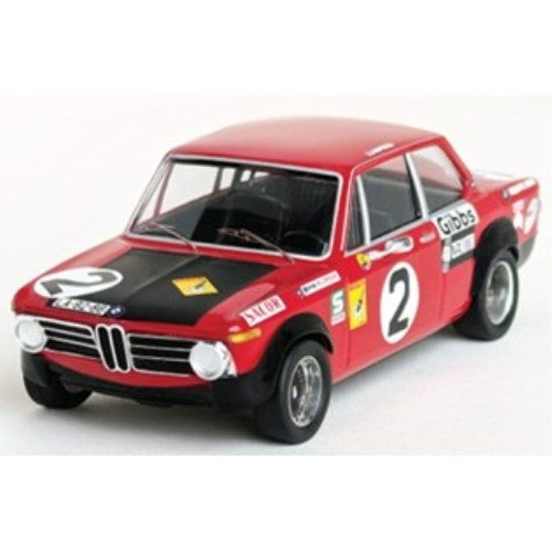【予約安心出荷】[MDL] 1/43 BMW 2002 Ti 1969年 ヴィラ・レアル 優勝 #2 Jose Lampreia 完成品 ミニカー(RRac30) Trofeu(トロフュー)(2026年4月)